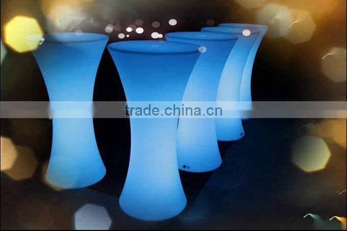 led bar table lighting/Morden led furniture/led party tables