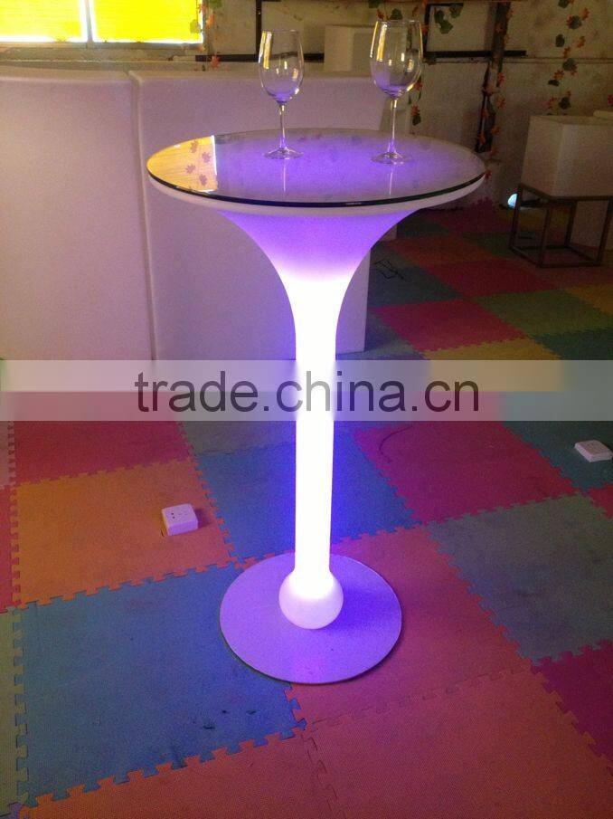 Led Lounge Furniture / Led Small Table