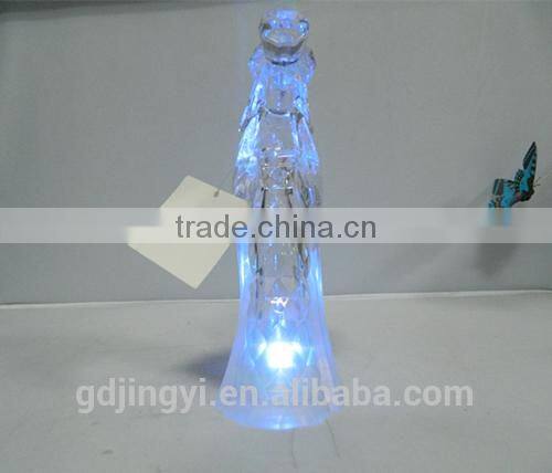 LED light Hight Transparent Acrylic bowing Pope