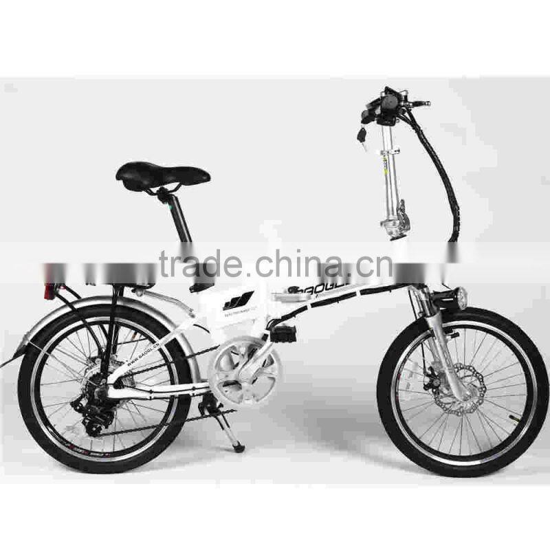CE EN115194 20 inch cheap electric folding bicycle foldable electric bike with hidden battery