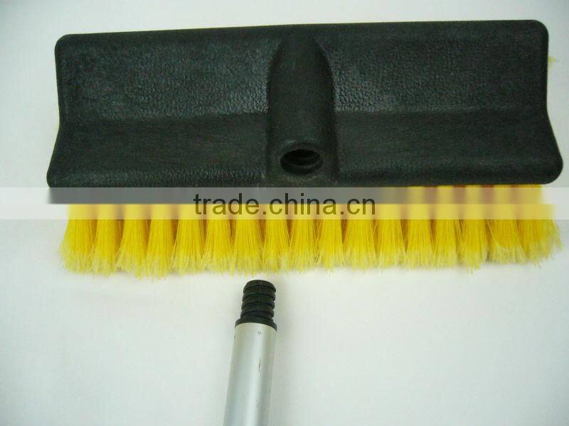 Flow-Thru Truck RV Car Wash Brushes with 1 Expandable Handle