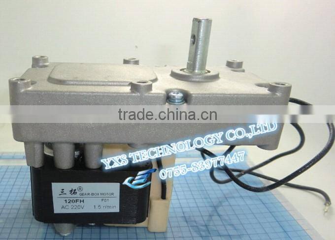 Kind shooting~ Fireplace Gear Motor 120FH-1.5 AC220V 1.5rpm/min Low Shaded Pole Motor In stock~