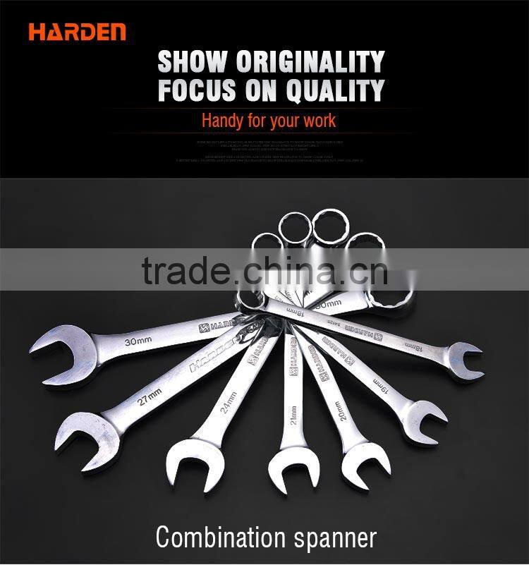 Professional Chrome Vanadium Combination Spanner Set
