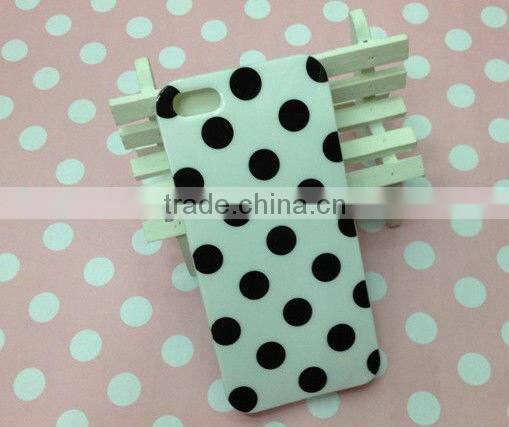 mobile phone cover case for i phone 5 for samsung dot