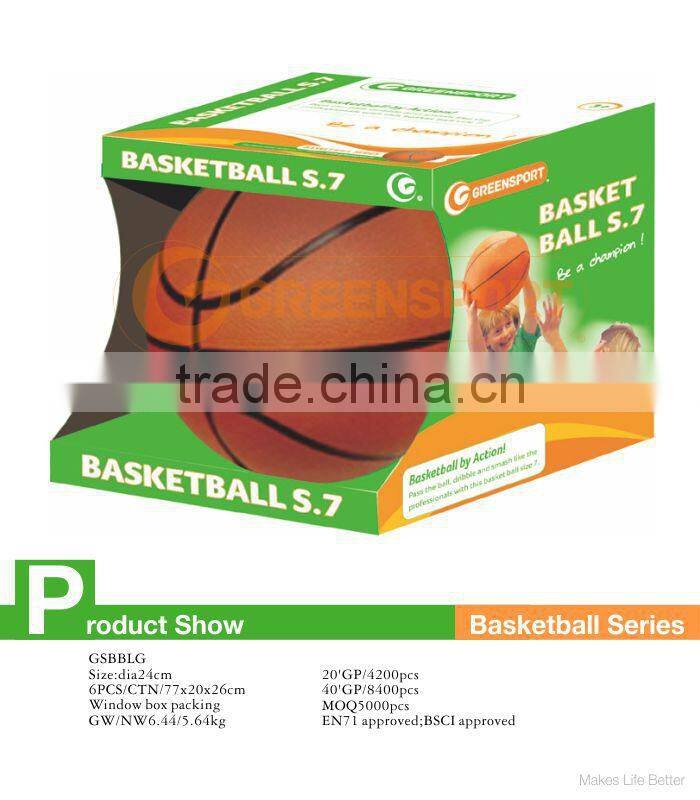 basketball ring with ball/metal ring/rubber ball