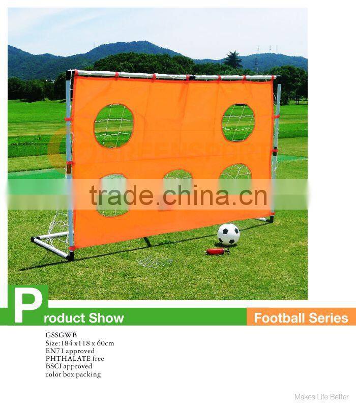 GSSGWB 2 in 1 Shooting Panel Plastic Soccer Goal