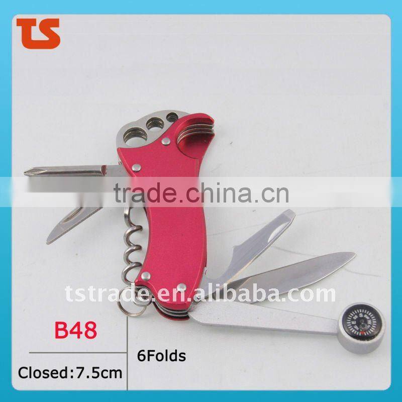 2014 Cute design metal alloy love couple keychain knife (B01)Gifts knifeSmall knife promotion kinfe popular