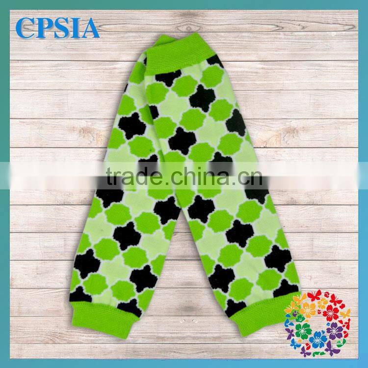 Wholesale football leg warmer 100% Cotton baby leg warmers knitted leg warmers