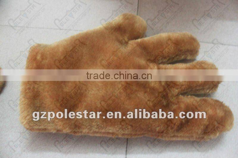 NO.2460 fluffy quality teddy bear mascot costumes