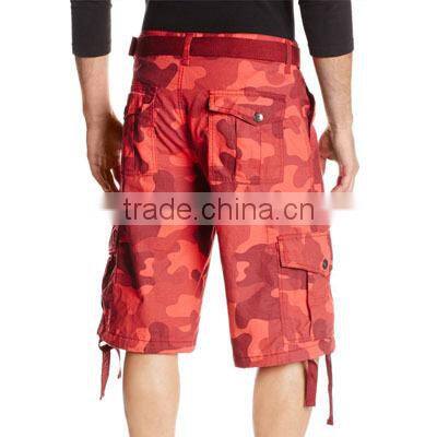 Mens 3/4 Cargo Shorts Grey