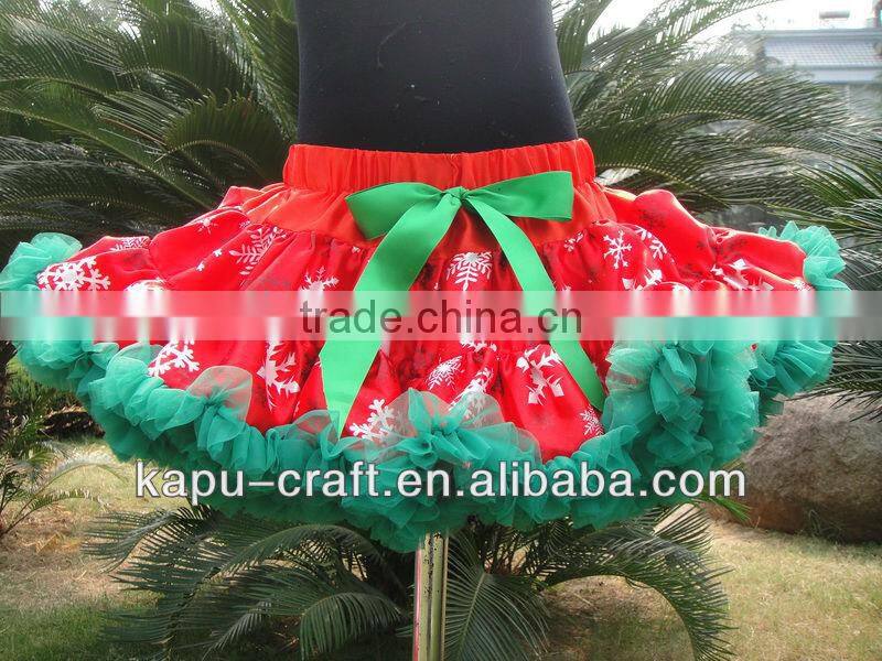 Top quality summer pettiskirt baby cloth chiffon ruffle tutu skirt girls clothing short skirt in stock