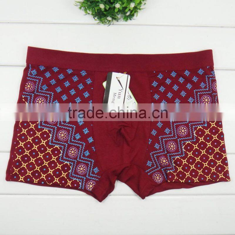 Good quality boxer short bamboo fiber men briefs underwear boxer shorts