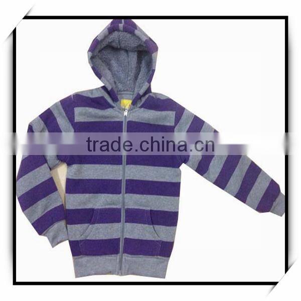 Factory sweatshirt sport fleece outdoor jacket for girls