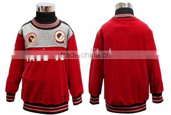 promotion cheap top quality china wholesale fashion velvet childrens clothes boys
