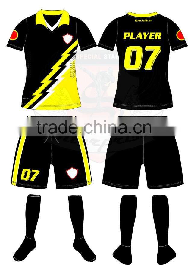 2017 Custom Made Soccer Training Set,Top Quality Soccer Training Suit custom design