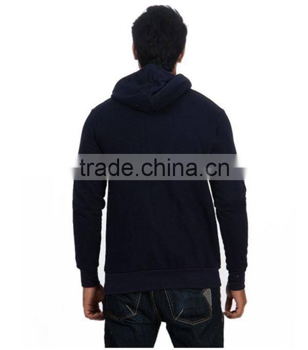 High Quality Plain Navy Blue Hoodies