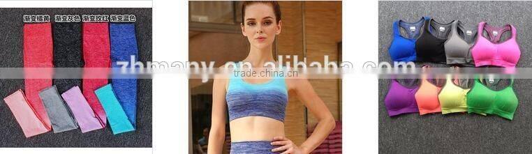zm10843a Professional shock running sports bra front zipper without rims wholesale yoga underwear