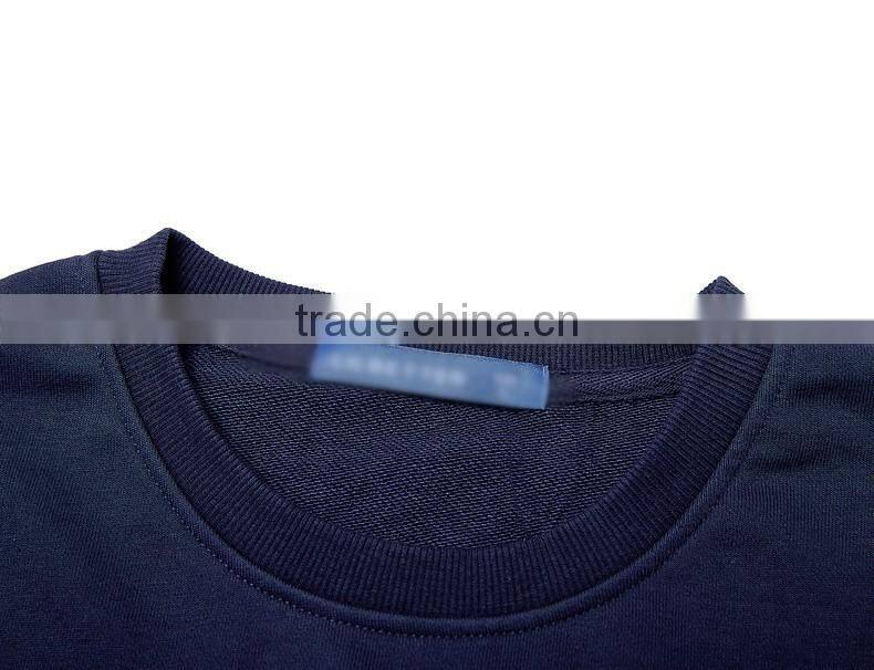 2017 custom wholesale clothing mens printed crewneck mens sweat shirt french terry sweatshirt