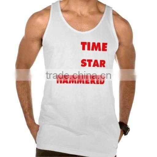 Hot Sale Custom Logo Breathable Summer Muscle Tank Top