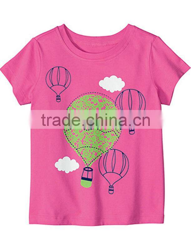 CUTE KIDS GIRLS MULTI COLOUR PRINTED T SHIRT