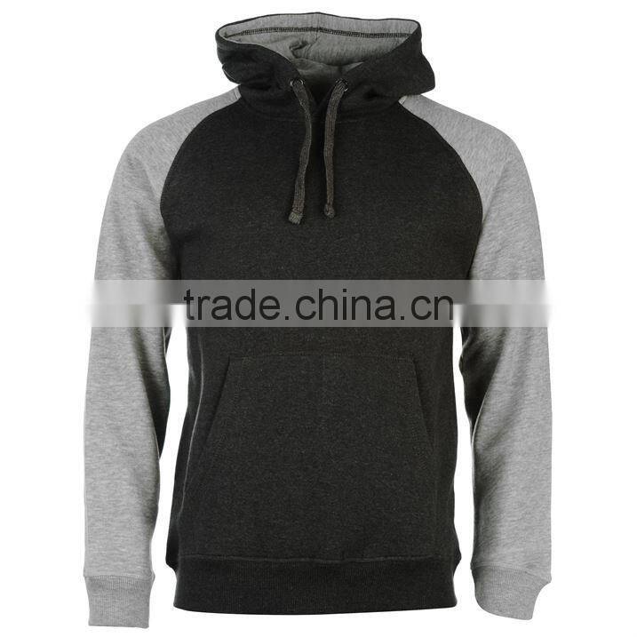 Long Sleeve Two Color Hoodies Pullover Hoodie