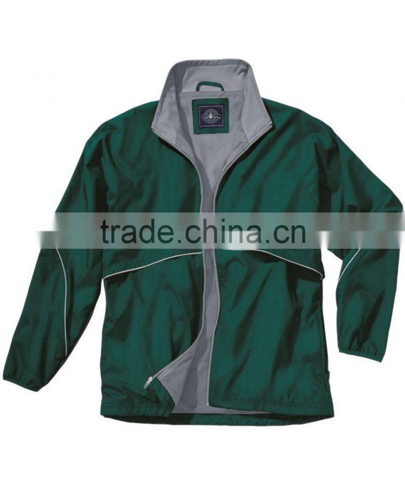 Men's work wear casual jacket lightweight waterproof windbreaker