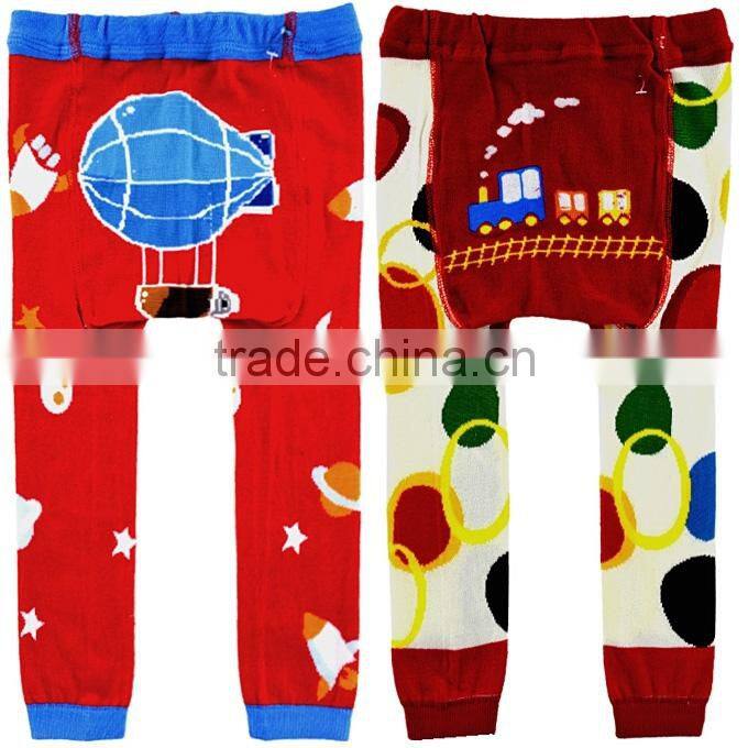 Wholesale Newest Fashion Baby Girls And Boys PP Pants Cotton With Cute Cartoon Pattern Knit Children Leggings SC40822-13