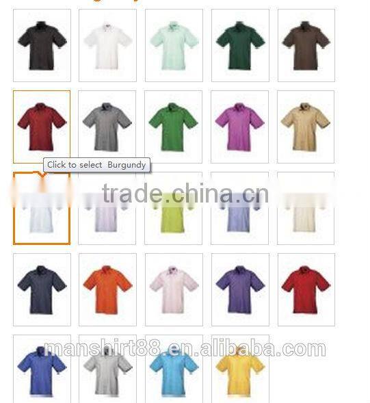 Mens Short Sleeve Formal Poplin Plain Work Shirt