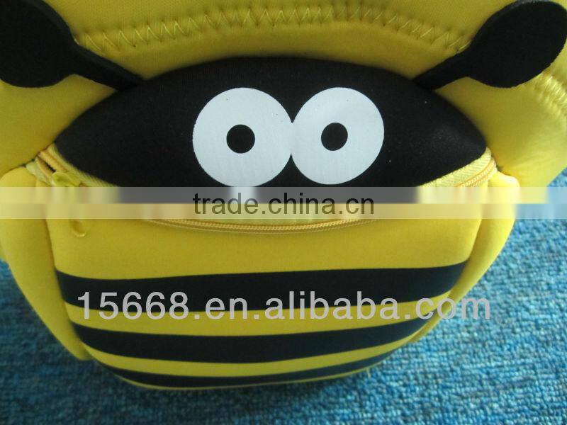 GR-W0067 hot sale animal design neoprene kid lunch bag