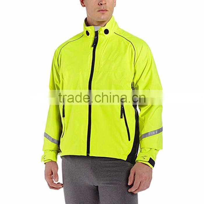 Fashion style custom cheap men long sleeve cycling jacket outdoor