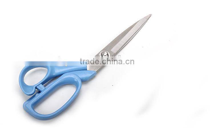 Best Quality Tailor Shears With Safety Cap Plastic Handle Sewing Scissors