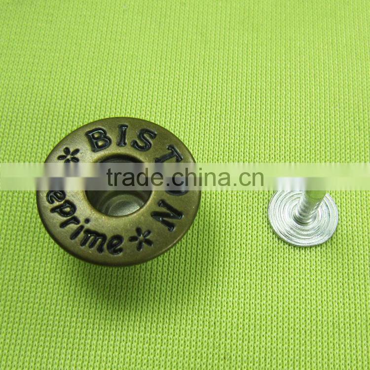 metal button metal coat buttons jeans fabric button wholesale 12years experience