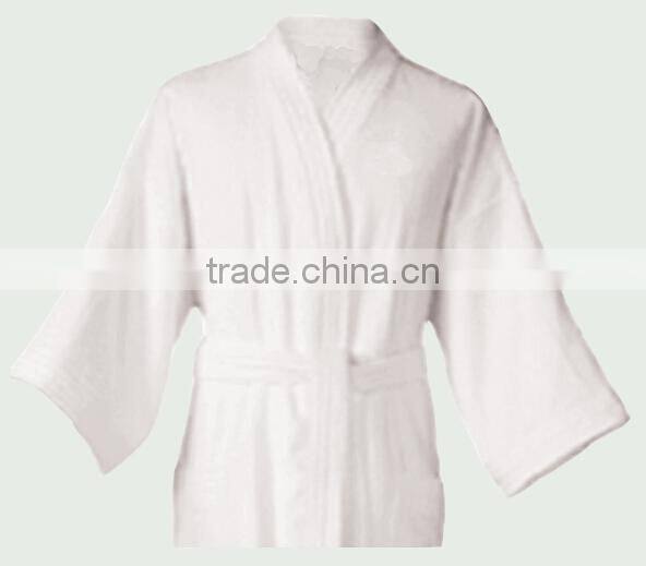 Hotel velour bathrobe