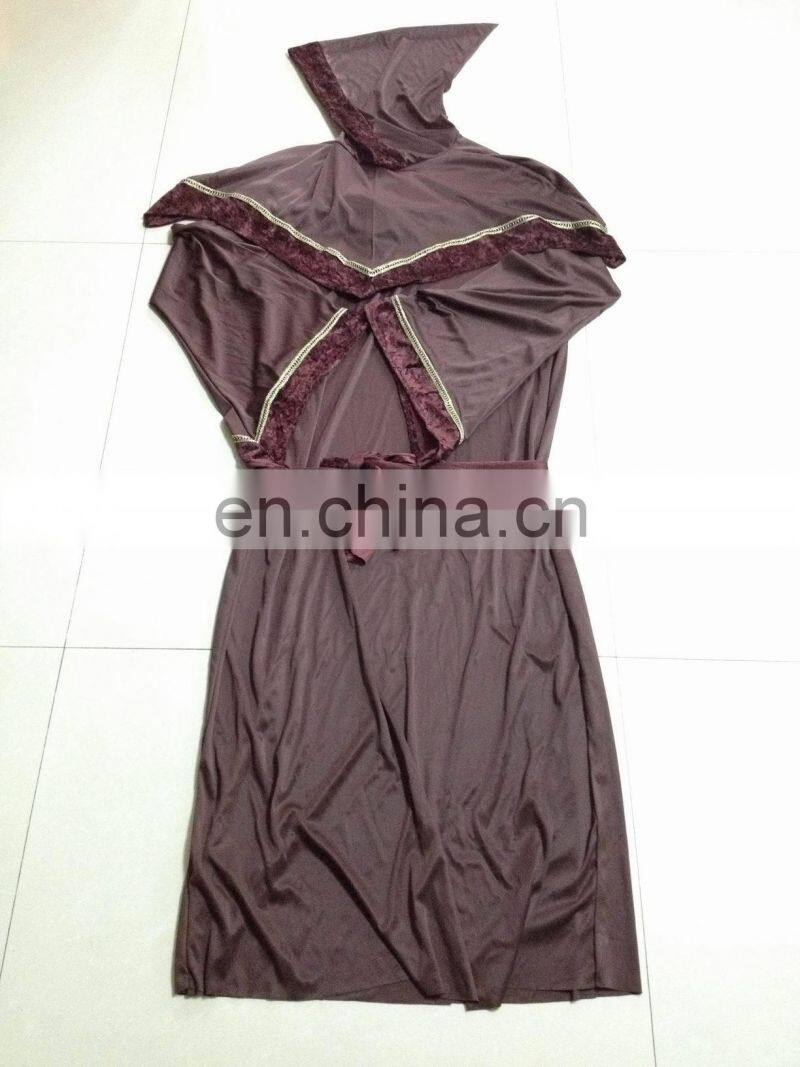 PCA-0288 Carnival party monk costume White monk costume