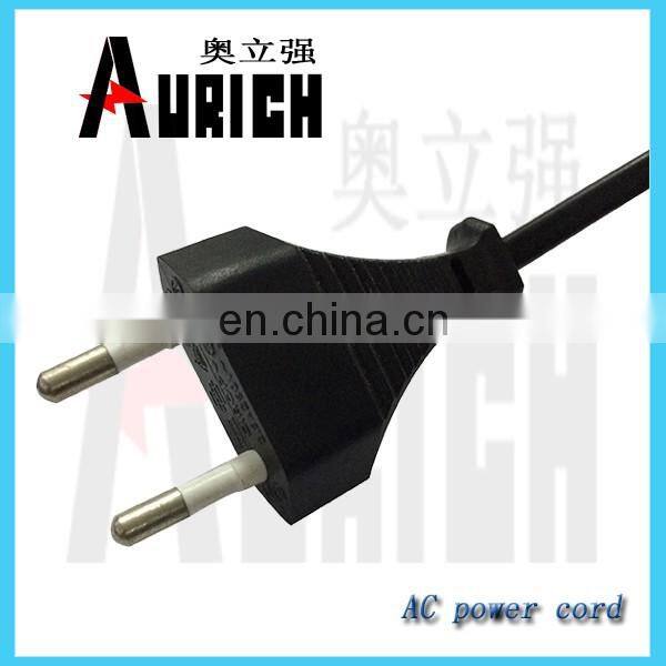 European style VDE,BS , IMQ approval power cord wireless extension cord, male to male electric power plug
