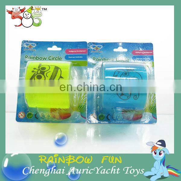 Colorful magic spring, plastic rainbow magic spring ZH0906876