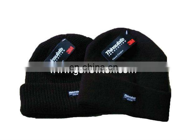 New design blank beanie with embroidery