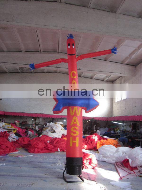 new design popular advertising/decorative car wash inflatable air dancer