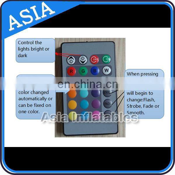 Hanging Christmas Star Illuminated Inflatables For Event / Club Decoration