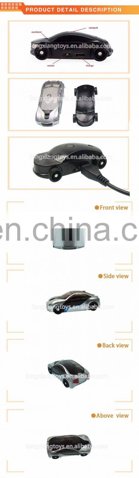 Promotional three color choice electric mini car toy with free tablet games