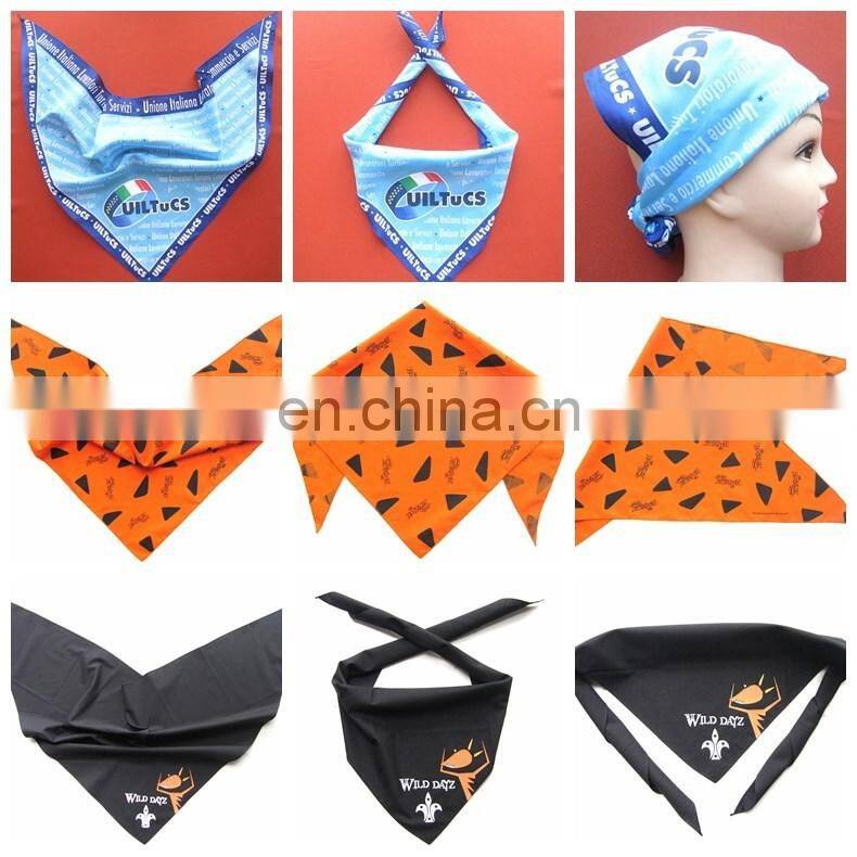 Customize dog bandana with personalized sign