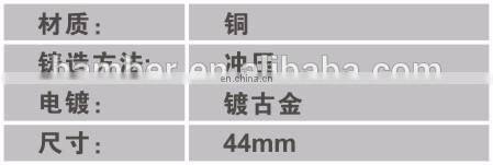 UN antique bronze cheap custom metal medal