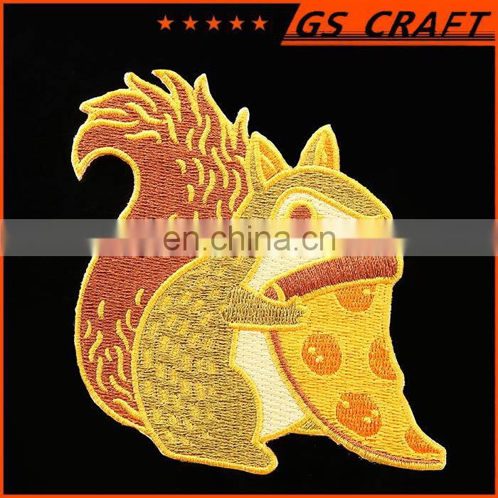 Customized hot-cut border Ice Cream Embroidery Patch