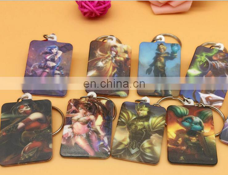 customized Digital photo keychain football soccer star movie star character keychain president election keychain