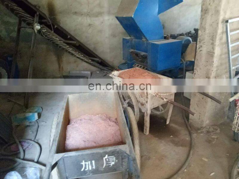 Dry separation method copper granule machinery/copper cable recycling machine