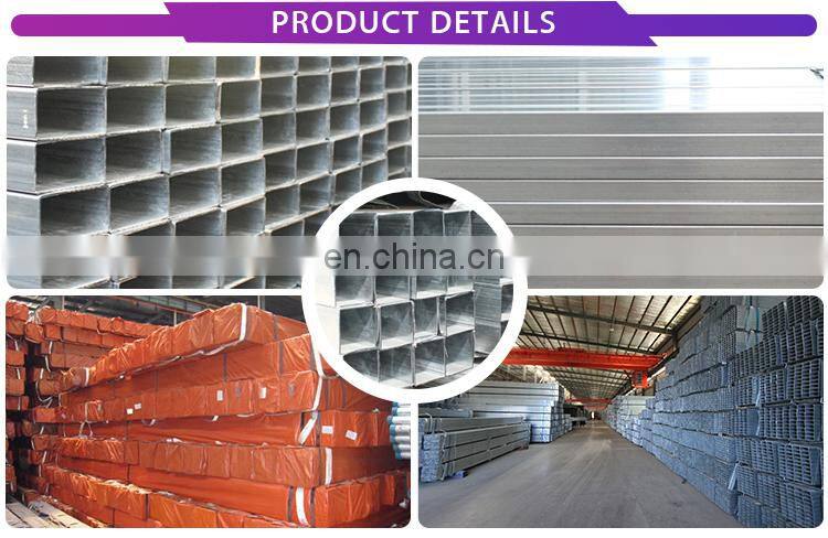 PVC plastic package carbon square steel pipe erw steel pipe