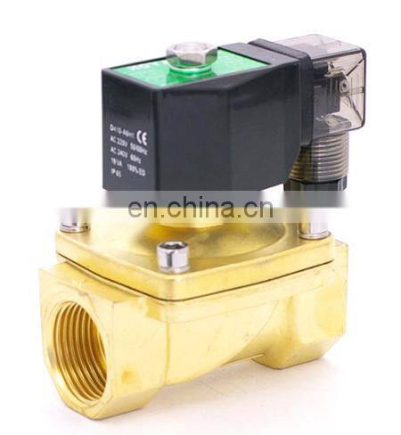 FKM sealed brass zinc water solenoid valve
