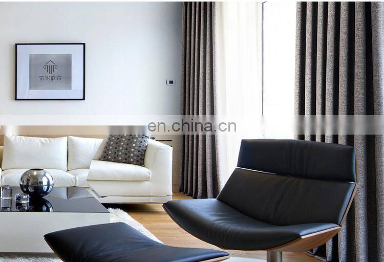 Top Quality 100% polyester ready made one piece blackout curtain
