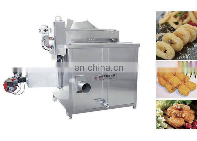 Industrial deep frying equipment for frying chicken