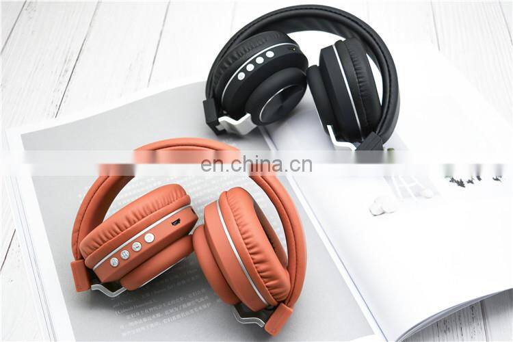 Promotion Multi-function Headphone OEM Sports Wireless Headset Foldable Wireless BT Earphone